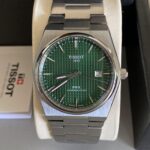 Tissot PRX Powermatic 80 Green Dial Grey Strap Men’s Watch T1374071109100