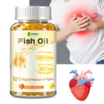 Fish Oil – Metabolism, Heart, Brain, Skin & Joint Health, Antioxidant, Immunity