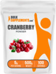 BulkSupplements Cranberry Powder – 5g Per Serving