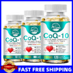 COQ 10 200mg Coenzyme Q10 Capsules Heart Health Support,Increase Energy &Stamina