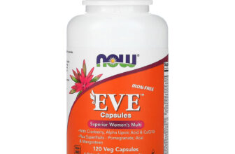 Eve Capsules, Superior Women’s Multi, Iron-Free, 120 Veg Capsules