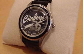 1994 Vintage Dallas Cowboys Fossil Watch 36mm limited edition #3658