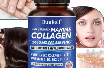 Hyaluronic Acid + Marine Collagen Hydrolyzate Anti Aging Skin BEAUTY Capsules