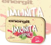 24x38g Energit Imunita Vitamin Raspberry Flavor Candies Vit C, made in Czechia