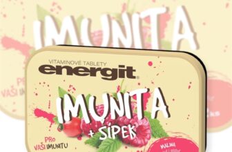 24x38g Energit Imunita Vitamin Raspberry Flavor Candies Vit C, made in Czechia