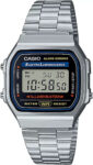 Casio Men’s Watch Classic Digital Silver Dial Stainless Steel Bracelet A168WA-1