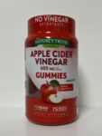 Nature’s Truth 600mg Apple Cider Vinegar Gummies-75ct.-Apple Flavor