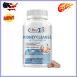 120pcs Kidney Cleanse Capsules,Natural Detox & Repair Dietary Supplement