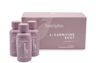 🔥Nutriplus L-Carnitine Shot Weight Loss Antioxidant Farmasi 3 Pack