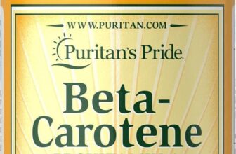 Puritan’s Pride Beta Carotene For Immune And Eye Health To Support A Healthy 100