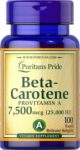 Puritan’s Pride Beta Carotene For Immune And Eye Health To Support A Healthy 100