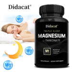 Magnesium L-Threonate Capsules – Brain Health,Promotes Restful And Deep Sleep