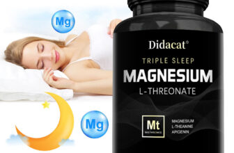 Magnesium L-Threonate Capsules – Brain Health,Promotes Restful And Deep Sleep