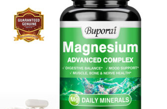 Magnesium 500mg – Sleep Support, Relief Stress & Anxiety, Digestive Health