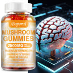 Mushroom Gummies 2500mg -Lion’s Mane, Cordyceps, Reishi -Nootropic Brain Booster