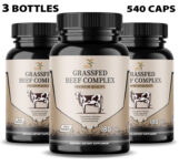 Desiccated Beef Organ Complex, Certified 100% GrassFed Undefatted 180 Capsules