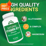 Eight natural vitamin B1, B6, B12 compound supplements