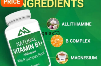 Eight natural vitamin B1, B6, B12 compound supplements