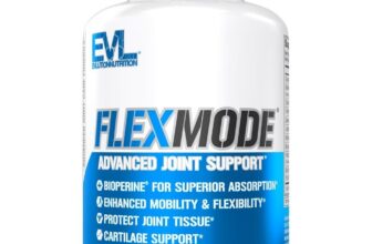 EVL Flex Mode Comprehensive Joint & Cartilage Support Supplement, 90 Veggie Caps