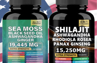 Sea Moss & Shilajit (Black Seed Oil, Turmeric, Ashwagandha, Ginger, Vitamin D)