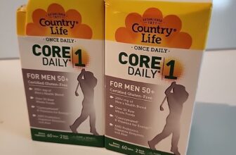 2 Bottles New Country Life Core Daily-1 Men 50+ 60 Tabs Exp 12/25