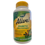 Nature’s Way Alive! Diabetic Daily Multivitamin Tablets, 120 ct