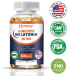 Melatonin 20mg – with L-Theanine, for Better Sleep Relieve Stress Sleep Health