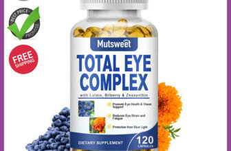 Eye Complex with Lutein Bilberry & Zeaxanthin Support Eye Health & Visual Acuity