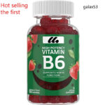 Vitamin B6 gummies – Non GMO kosher, 60 capsules