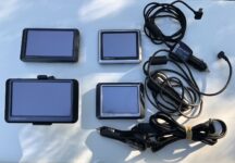 Lot of 4 different models GARMIN  Nuvi GPS Navigators With Accessories