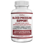 Support Blood Pressure Health with Hawthorn, Garlic, Hibiscus and Olive Leaves