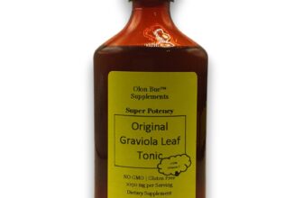 Graviola Soursop Leaf  1030 mg Liquid Extract Tonic with 100% Vitamin C,   8 oz