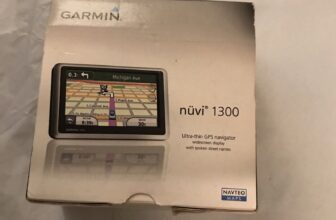 Garmin nüvi 1300 GPS bundle With Lowepro Carry Case Nuvi