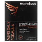 Nanofood, Men’s Daily Formula, Liposomal Delivery, Essential Vitamins + Omega-3,