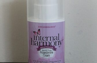 Internal Harmony Metered Pump Progesterone Cream & Vitamin D 3oz 50 Applications