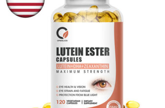 120Caps Eye Vitamins with Lutein and Zeaxanthin – Premium Eye Protection Formula