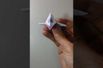 Como Fazer Passarinho Super Fácil de Origami [How to Make a Very Easy Origami BIRD]