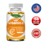 Vitamin C Capsules 1500mg High Absorption Improve Skin Health Immunity Support