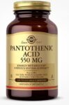 Solgar Pantothenic Acid 550 mg 100 Vegetable Capsules Exp 2026