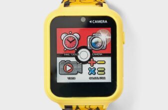 Boys’ Pokemon Pikachu Interactive Watch – Yellow