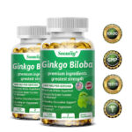 Ginkgo Biloba + Folic Aid for Brain Function, Blood Circulation