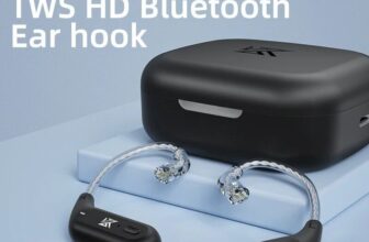 KZ AZ09 HD Bluetooth 5.2 Ear Hook Headset Cable HIFI Wireless Upgrade Cable