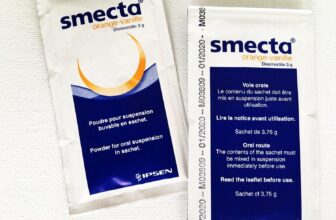 Original Smecta Natural anti-diarrhea Treatment 60 Sachets