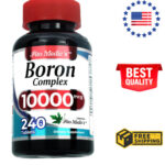 Triple Boron Complex 10000 Mg Citrate Glycinate Asparate Immune Support, 240 Tab