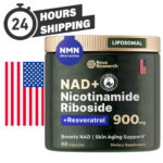 NAD+ Supplement for Anti Aging Energy  Focus Booster Nicotinamide Riboside