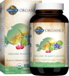 Garden of Life Organics Plant Calcium Supplement Made 90 Count (Pack 1)