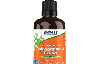 NOW FOODS Ashwagandha Extract Liquid Organic 2 fl oz