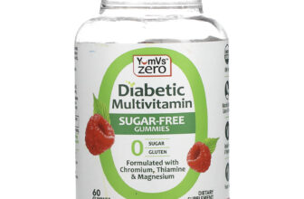 Diabetic Multivitamin, Sugar Free, Raspberry, 60 Gummies