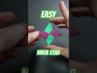 Ninja Star Easy Origami Shuriken Tutorial