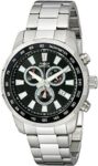 Invicta Men S 1555 Specialty Quartz Chronograph Black Dial Watch